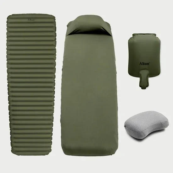 Insulated sleeping pad set